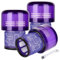 3 Stück Ersatzteile Filter für Dyson V11 V15 SV14 SV22 Absolute Animal Extra Pro Detect Torque Drive Akku Staubsauger Ersatzfilter, Compare to Part # 970013-02