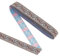 FINGERINSPIRE 9 m Vintage Stickband 20 mm Breit Kokosnussbraun Stickerei Polyesterband Wellenmuster Jacquardband Flaches Band Im Ethno Stil Kleidungsdekoration