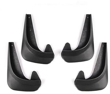 Auto Spritzschutz Universal Auto Vorne Hinten Schmutzfänger Für VW Für Golf Für Polo Für Bora Für P&assat Für T&Ouran CC T6 T5 T4 Außenteile 2 Stücke/4 Stücke (Farbe : 4Pcs)