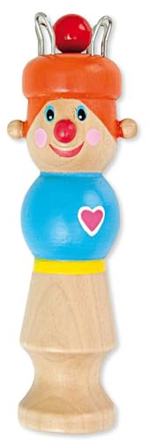 Frida's Wollhaus Rico Design Strickliesel Holz Wolle Basteln Kinder Geschenk Handarbeit 6 Motive (Annette)