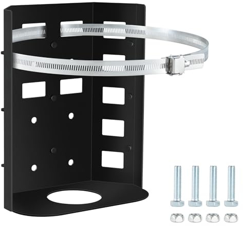 CZC AUTO Support de fixation pour réservoir de propane pour bouteille de 4,5 kg pour camping-car, remorque, camion, Jeep, camping-car, véhicule terrestre