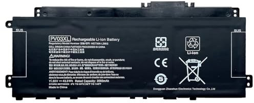 PV03XL HSTNN-LB8S Laptop Battery Compatible with HP Pavilion x360 13-BB 13-BB0000 14-DV 14-DK 14-DW 14M-DW 14-dv0xxx 14m-dw0xxx 14M-DW0023DX L83393-005 Series L83388-421 M01144-005 L83393-005