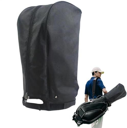 Golf Bag Cover Hood, staubdicht wasserdicht Regenschutz, Golf Bag Cover, Snap Button Club Protector, Regenschutz, wasserdichte Golf Bag Cover, Golf Club Protector, Lightweight Golf Bag Cover,