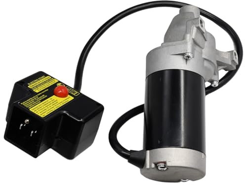 Meckparts 951-10645 751-10645 Elektrischer Anlasser JQ170 Kompatibel mit Troy-Bilt MTD Cub Cadet Craftsman 951-10645A 751-10645A Schneefräse Starter 120V 17T für Husqvarna Ariens 208cc 254cc Motor