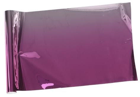 PRETYZOOM 1 Rolle 98,25 X 7,86 Zoll Autofenster-tönungsfolie Fenstertönungen Auto-sichtschutz-tönungsfolie Für Auto-LKW Kratzfestigkeit Farbverlauf Pink