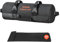 VEVOR Workout-Sandsack, strapazierfähige Powerbags Sandsack-Trainingstasche mit Griffen, verstellbar 2-11 kg für Fitness-Krafttraining, Cross-Training, Fitnessstudio-Übungen, Schwarz (ungefüllt)