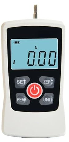 Misuratore di forza di spinta e trazione digitale da 50 kg, dinamometro portatile, tester di pressione ad alta precisione Misurazione multi-unità(50N)