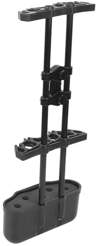 Ejoyous Ballesta de de de de 5 Flecha de Flecha Almacenamiento Seguro de Almacenamiento Ajustable Diseño de Reducción de Ruido para de Caza con Material de Goma de ABS