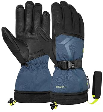 Reusch Down Spirit Gore-Tex Extra Warm, Waterproof, Windproof and Breathable Unisex Winter Gloves, Finger Gloves, Snow Gloves, Ski Gloves for Men and Women