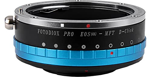 Fotodiox Pro IRSI Lens Mount Adapter Compatible with Canon EOS EF Lenses on Micro Four Thirds Cameras