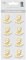 Ursus 564000213 - Kreativ Accessoires, Kelch 2, gold, 8 Stück, selbstklebend, aus verschiedenen hochwertigen Materialien, zum Dekorieren von Karten und Geschenke
