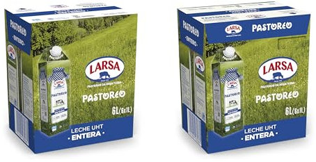 Larsa Leche Entera, Pack 6 x 1L