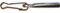 Seilendverschluss SEILENDVERSCHL. M.SIMPLEXH.8X120 411-733511