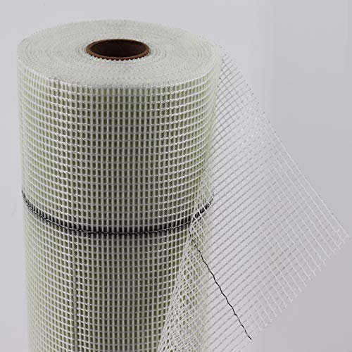 Tissu de renfort Aquagart rouleau 200 m² 1 m de large I tissu plâtre ETICS tissu fibre de verre 165 g/m² I tissu plâtre intérieur tissu renfort extérieur I tissu rouleau isolation façade