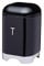 KitchenCraft Lovello Tea Caddy, 11 x 19 cm (4.5 x 7.5) - Midnight Black