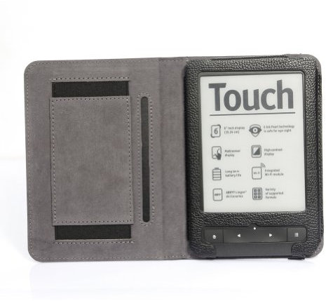 Enjoy-Unique Housse Étui en Cuir PU Style Livre pour Pocketbook Touch Lux 3 Pocketbook622 Pocketbook Touch HD Pocketbook Aqua 6 Pouces ebook liseuse