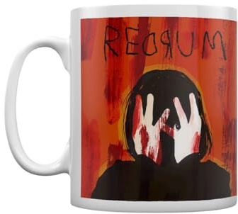 Pyramid International The Shining Mug (Redrum Design) 11oz Ceramic Coffee Mug, Coffee Mugs for Women and Men - Official Merchandise