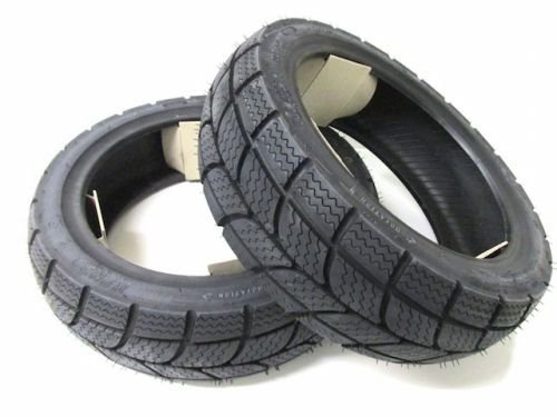 KENDA Winter Roller Reifen Set Satz passend für Longjia, Malaguti, Mawi (120/70-12 + 130/70-12) M+S