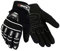 BOSmoto Handschuhe Schwarz Moto Cross Enduro Downhill Mountain Bike Schwarz (XL)
