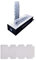 Grip Padel Tour Grip + 1 Unidad Protector Pala de Padel ZRZ Dentado Transparente