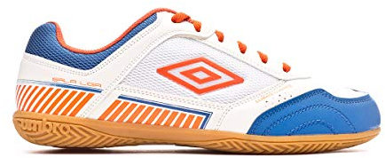 Umbro Sala II Liga, Zapatilla de fútbol Sala, Blanco, Talla 7 US (40 EU)