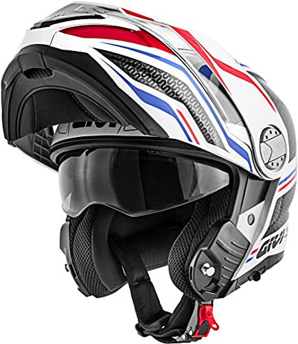 Givi Unisex – Erwachsene Casco HX33FLYBE56, schwarz/orange, S