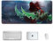 World of Warcraft XXL Anime Alfombrilla para ratón 900 x 400 mm - Speed Gaming Mousepad - Mouse Pad para Ordenador - 3mm Goma Antideslizante, para Gamers Ordenador, PC y Laptop, C