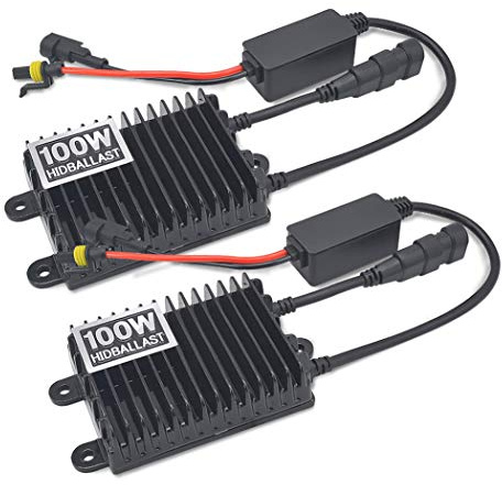 2 pcs Xenon HID Ballasts 100 W AC Kit De Conversion De Voiture Remplacement Slim Ballast Blocs pour Ampoules Au Xénon 12 V