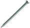 Masonry Hardened Wall Nails ~ Zinc Flat Head Concrete Tack 25 to 100mm Masonary (10, 25 x 2.5mm)
