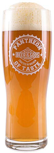 Wacken Brauerei Stout Craft Beer Biergläser, mit Eichstrich, 1 x 300 ml | Beer of The Gods, spülmaschinenfest, Gläser für IPA, Pale Ale, Kraft Bier Glas, Craftbier