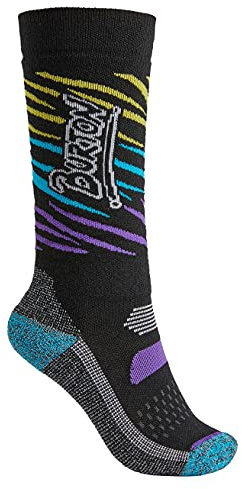 Burton Unisex Kinder Performance Midweight Snowboard Socken, Safari, SM