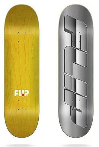 Flip Royal Silver 8,0 x 31,50 Zoll Deck Chassis, Erwachsene, Unisex, Mehrfarbig (Mehrfarbig), Einheitsgröße
