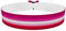 Lesbian - Flagge Stoffarmband - Wasserfestes Satinarmband - LGBTQ Stoffarmband für Pride - Handgemachtes Modeaccessoire - Armband für Lesben - Farbenfrohes Statement-Armband