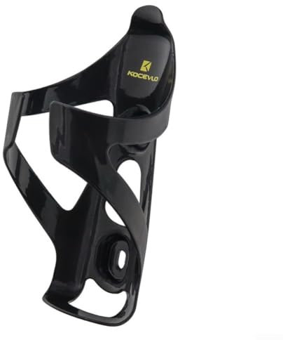 Porte-bidon en nylon et fibre de carbone pour vélo, VTT, vélo de route, noir