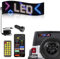 YAYZA! LED Matrix Panel für Auto, Flexibler LED Anzeigetafel 348 * 102MM Led Anzeige Programmierbar mit Bluetooth, APP Gesteuert für Schild Auto, Car, Shop, Geschenk