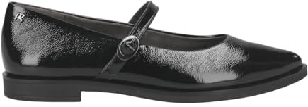 Paul Green Ballerina 1127-006, Lack/Brush, Schwarz, Damen EU 4/37