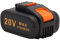 per Worx 5000mAh 18V 20V Li-ion batteria WA3553 WA3556 WA3551.1 WA3556 WA3572 ricaricabile per Worx 20 Volt Li-ion batteria utensili elettrici con indicatore di livello