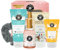 Les Petits Plaisirs - Coffret parfum Fleur de coton, Eau de toilette femme, Gel Douche, Crème Mains, Lait corps, Coffret cadeau femme, Made in France, 5 produits