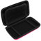 Annadue Custodia da Viaggio da Viaggio per Console per 2DS XL 2DS LL per 3DS 3DS, con Custodia da Viaggio Protettiva Rigida da 8 Slot (PINK)