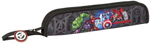 safta Avengers Vendetta - Porte-flûtes, Trousse de qualité et résistance maximale, flûte, Instrument de Musique, 37 x 2 x 8 cm, Noir, M, Décontracté