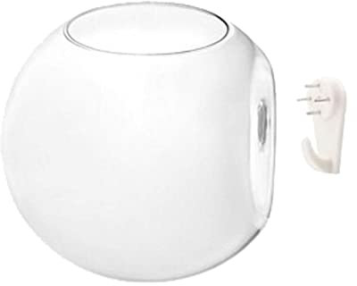 Vaso idroponico in vetro da appendere alla parete, vaso per piante, terrario a sfera, 15 cm