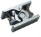 Heavy Duty Spring Loaded Door Stopper for Use in Boats, Caravans, and More (Zinc Alloy)