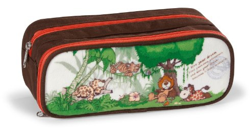 NICI 35280 - Stiftemäppchen Wild Friends, 20 x 8 x 8 cm