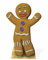 Star Cutouts Ltd SC787 Gingy from Shrek Mini Pappaufsteller für Fans, Partys und Sammler, Höhe 75 cm, Mehrfarbig