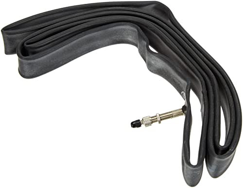 FISCHER Fahrradschlauch breit in 20 Zoll | ETRO-Norm: 40/57-406 | Dunlop Ventil, Auto Ventil, Schwarz