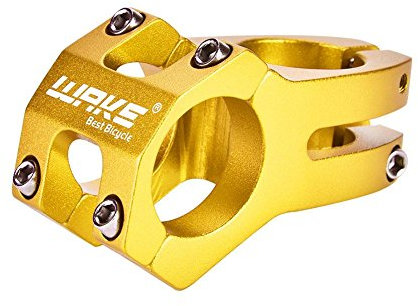 31,8 Fahrrad Vorbau, Mountain Bike Vorbau 31,8 mm Lenkervorbau Kurze Fahrradlenker Vorbau Aluminiumlegierung Mountainbike-Lenker festem Vorbau Fahrradzubehör