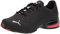PUMA Herren Viz Runner Sneaker, Schwarz Weiß-Weiß, 39 EU
