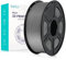 SUNLU PLA Plus 3D Drucker Filament, PLA+ 1.75mm, sauber gewickeltes Filament, robustes 3D Filament, kompatibel mit 3D FDM Druckern, Maßgenauigkeit +/- 0.02 mm, 1kgSpule(2.2Pfund), Grau