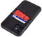 Dockem Wallet Case for iPhone 11: Built-in Metal Plate for Magnetic Mounting & 2 Credit Card Holders (6.1 Exec M2, Synthetic Leather, Black)