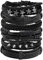 Manfnee 6PCS Geflochtenes Kunstlederarmband Punk Cuff Wrap Armbänder für Männer Frauen Verstellbar